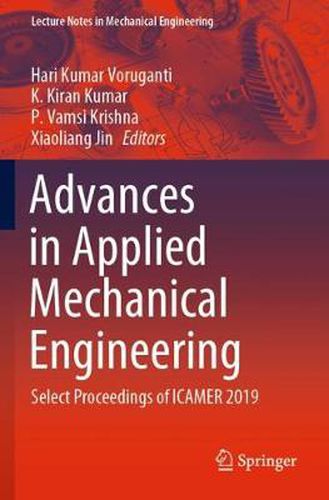 Cover image for Advances in Applied Mechanical Engineering: Select Proceedings of ICAMER 2019