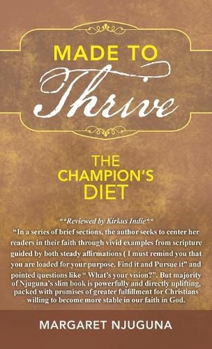 Cover image for Made to Thrive: The Champion's Diet