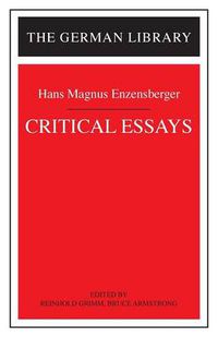 Cover image for Critical Essays: Hans Magnus Enzensberger
