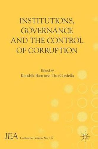 Institutions, Governance and the Control of Corruption