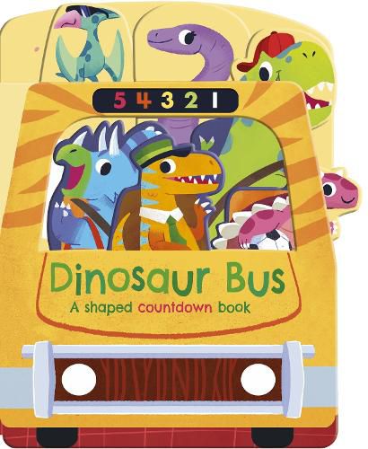 Cover image for Dinosaur Bus: A shaped countdown book