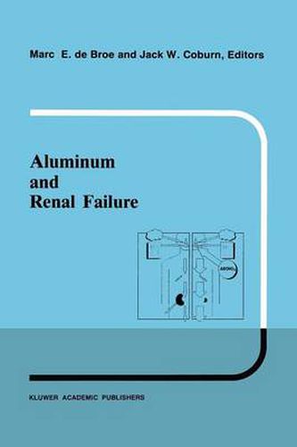 Cover image for Aluminum and renal failure