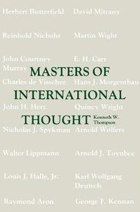 Cover image for Masters of International Thought