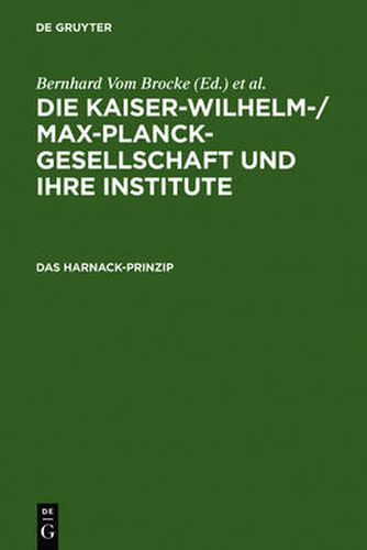 Cover image for Das Harnack-Prinzip