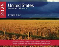 Cover image for United States of America Weather Almanac 2025 (Hardback)