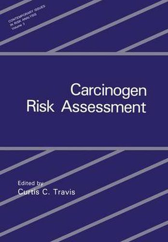 Cover image for Carcinogen Risk Assessment