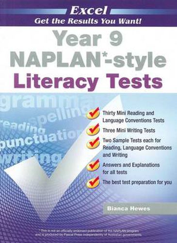 NAPLAN-style Literacy Tests: Year 9