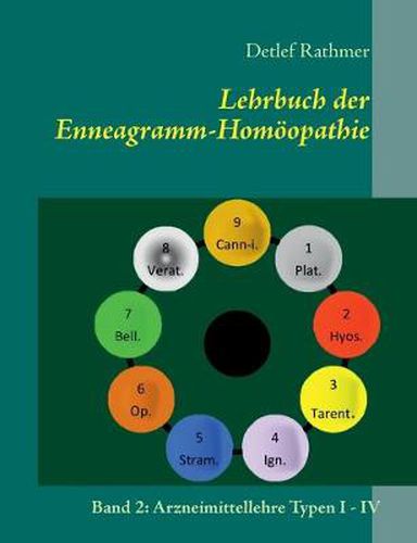 Cover image for Lehrbuch der Enneagramm-Homoeopathie: Band 2: Arzneimittellehre der Typen V - IX