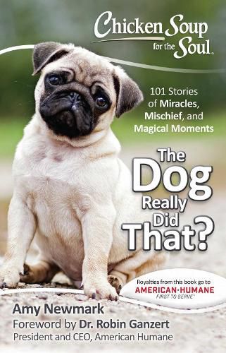 Cover image for Chicken Soup for the Soul: The Dog Really Did That?: 101 Stories of Miracles, Mischief and Magical Moments