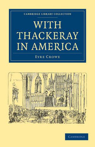 Cover image for With Thackeray in America