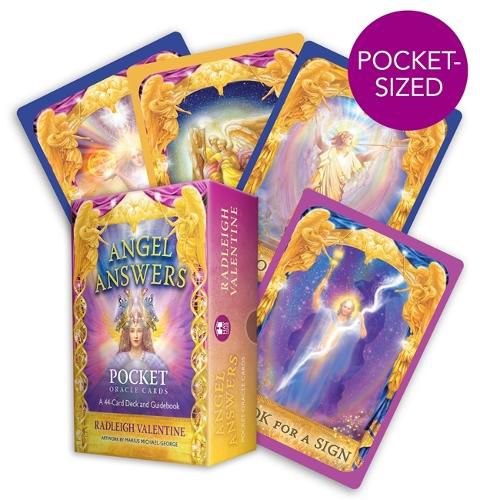 Cover image for Angel Answers Pocket Oracle Cards