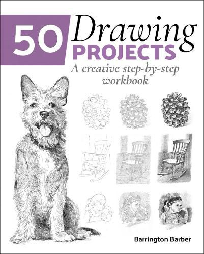 Cover image for 50 Drawing Projects: A Creative Step-by-Step Workbook