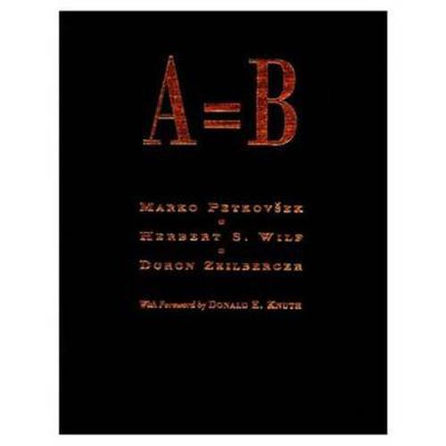 Cover image for A = B