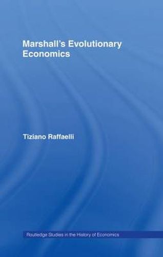 Cover image for Marshall's Evolutionary Economics