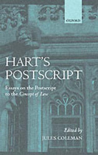 Cover image for Hart's Postscript: Essays on the Postscript to  The Concept of Law