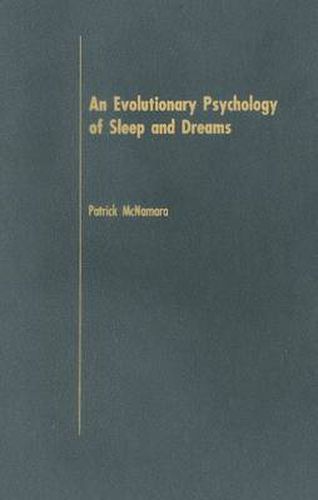 Cover image for An Evolutionary Psychology of Sleep and Dreams
