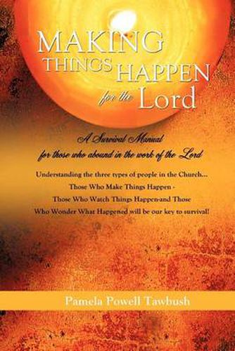 Cover image for Making Things Happen for the Lord