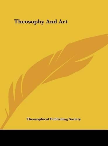 Cover image for Theosophy and Art