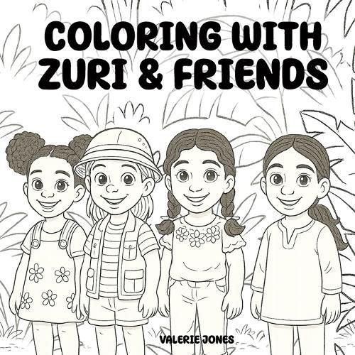 Cover image for Coloring with Zuri & Friends