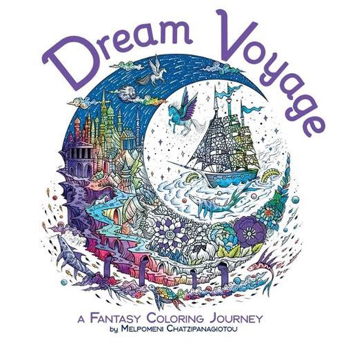 Cover image for Dream Voyage Coloring