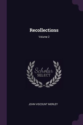 Cover image for Recollections; Volume 2