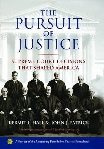 Cover image for The Pursuit of Justice: Supreme Court Decisions that Shaped America