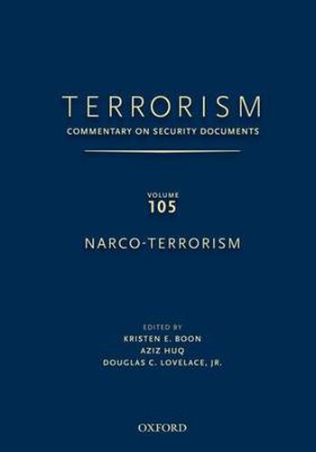 Cover image for TERRORISM: Commentary on Security DocumentsVolume 105: Narco-Terrorism