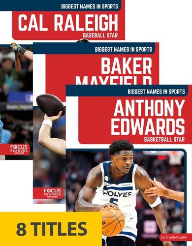 Cover image for Biggest Names in Sports Set 8 (Set of 8)