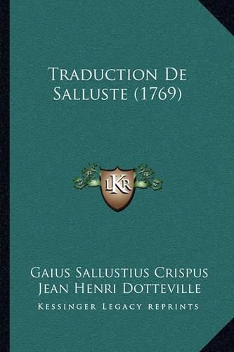 Traduction de Salluste (1769)