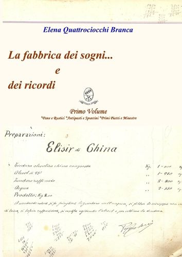 Cover image for La Fabbrica Dei Sogni ... E Dei Ricordi - 1) Primo Volume *Pane E Rustici *Antipasti E Spuntini *Primi Piatti E Minestre