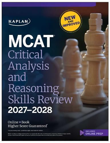 Cover image for MCAT Critical Analysis and Reasoning Skills Review 2027-2028