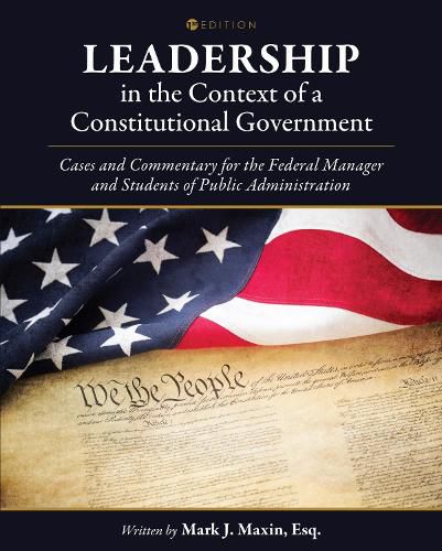Cover image for Leadership in the Context of a Constitutional Government