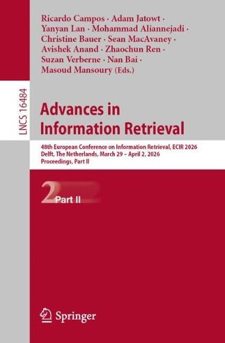 Cover image for Advances in Information Retrieval