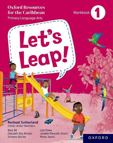 Cover image for Let's Leap! Caribbean Primary Language Arts: Workbook 1