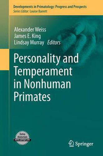 Cover image for Personality and Temperament in Nonhuman Primates