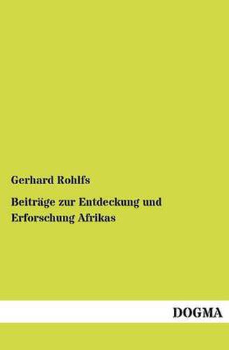 Cover image for Beitrage zur Entdeckung und Erforschung Afrikas