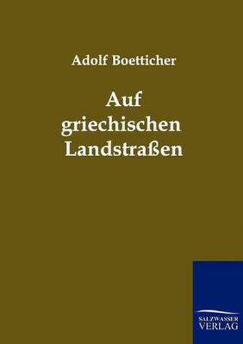 Cover image for Auf griechischen Landstrassen