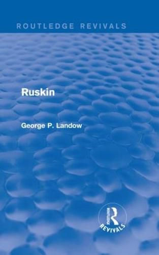 Cover image for Ruskin (Routledge Revivals)