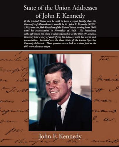 Cover image for State of the Union Addresses of John F. Kennedy