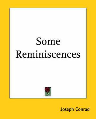 Cover image for Some Reminiscences