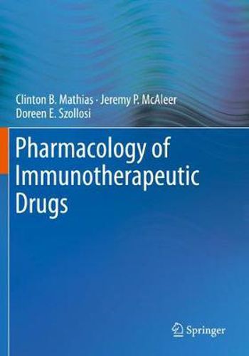 Cover image for Pharmacology of Immunotherapeutic Drugs