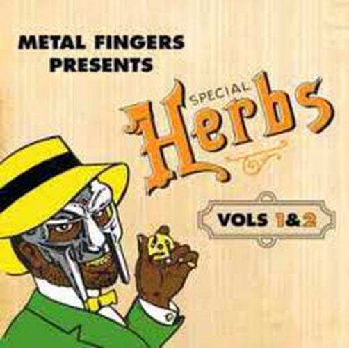 Cover image for Metal Fingers Presents: Special Herbs Vol. 1 & 2 (Mustard Yellow 2LP Vinyl)
