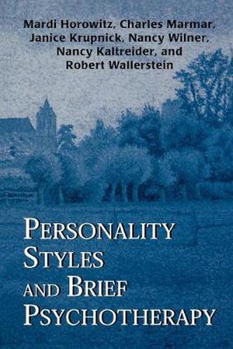 Cover image for Personality Styles and Brief Psychotherapy