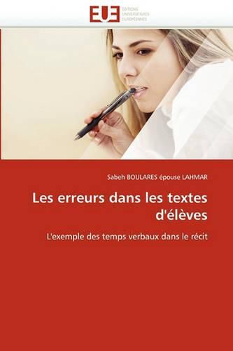 Cover image for Les Erreurs Dans Les Textes D'Eleves