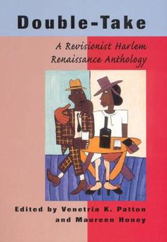 Cover image for Double-take: A Revisionist Harlem Renaissance Anthology