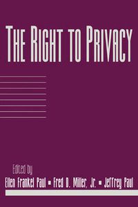 Cover image for The Right to Privacy: Volume 17, Part 2