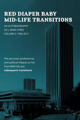 Cover image for Red Diaper Baby Mid-Life Transitions: An Autobiography of J. Marx Ayres, Volume 2: 1946-2011