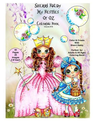 Cover image for Sherri Baldy My Besties Of OZ Coloring Book