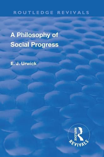 Cover image for Revival: A Philosophy of Social Progress (1920): 2nd Edition