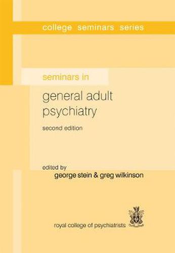 Cover image for Seminars in General Adult Psychiatry